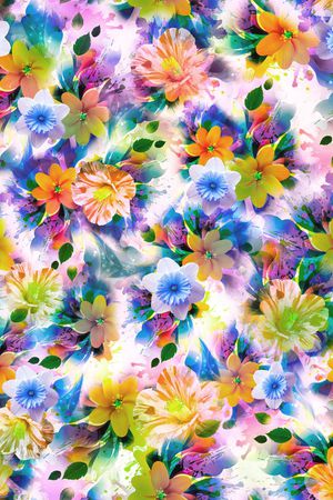 抽象印花华亿平台图片