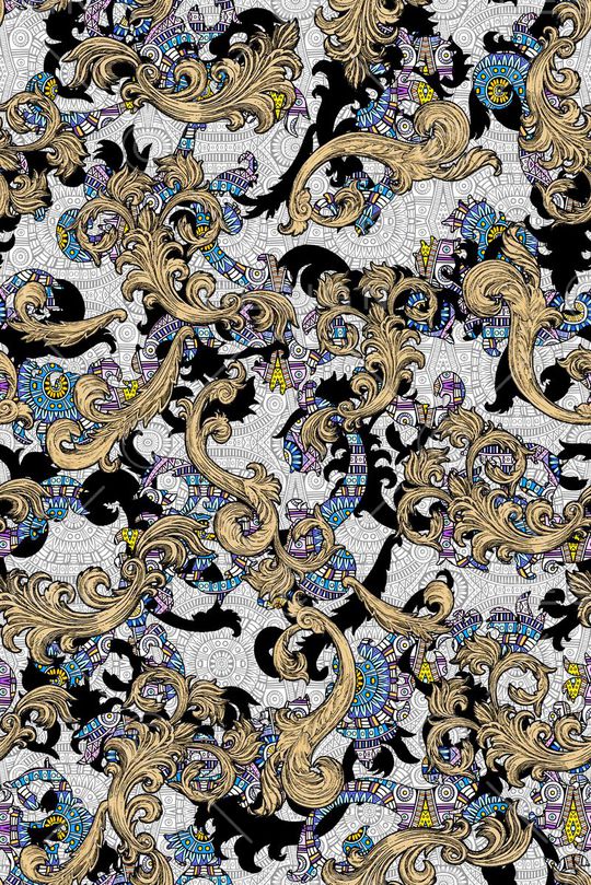 民族风印花华亿平台图片