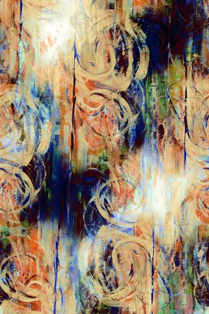 抽象印花华亿平台图片