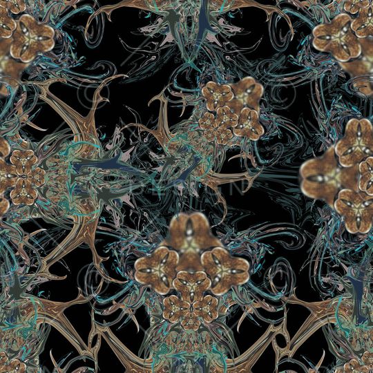 抽象印花华亿平台图片