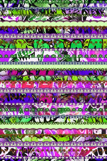 391508-条纹民族抽象组合