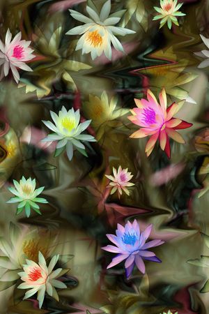 复古花卉印花华亿平台图片