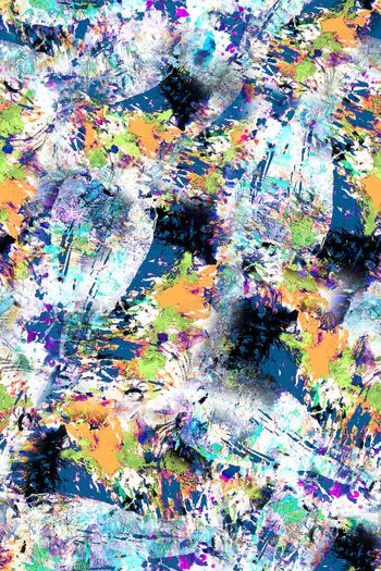 391514-多彩抽象水彩水墨效果