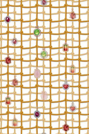 珠宝宝石印花华亿平台图片