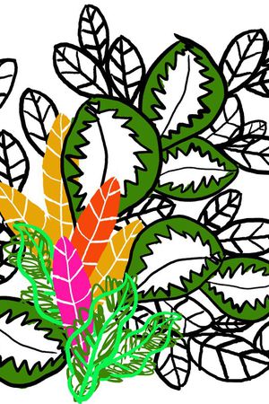 手绘印花华亿平台图片