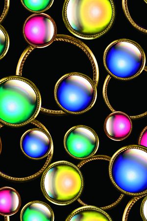 金属配饰印花华亿平台图片