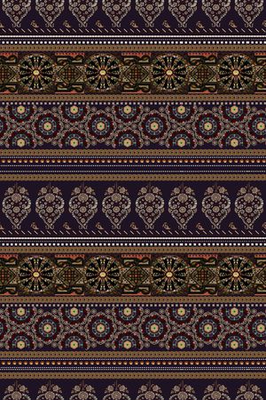 几何图案印花华亿平台图片