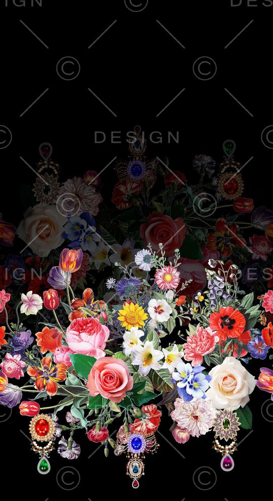 定位花印花华亿平台图片