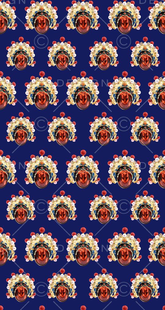 珠宝印花华亿平台图片