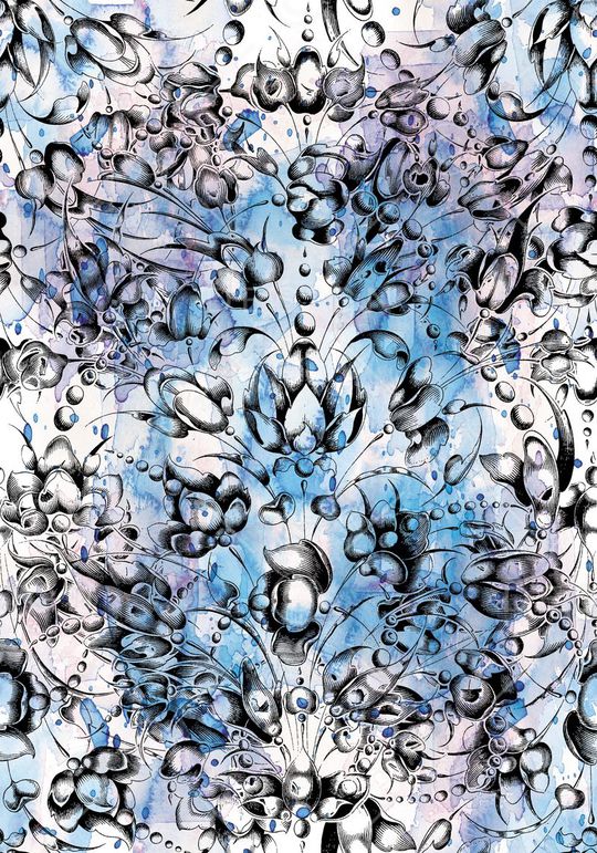 抽像印花华亿平台图片