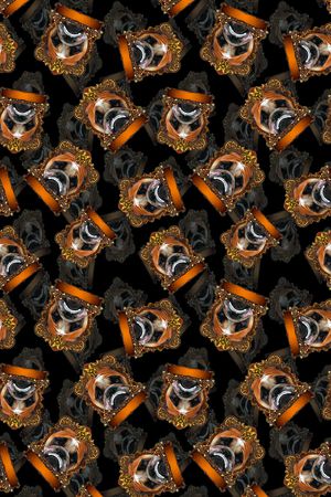 抽像印花华亿平台图片