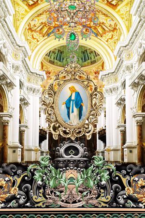 欧式印花华亿平台图片