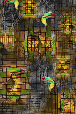 复古印花华亿平台图片