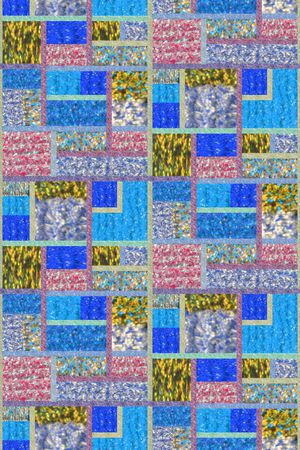 几何印花华亿平台图片