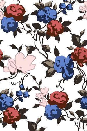 优雅印花华亿平台图片