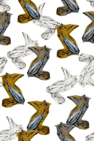 深海夜光印花华亿平台图片