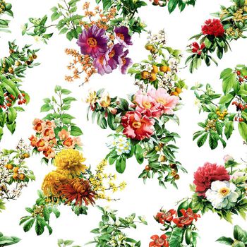 391831-清新花卉植物组合