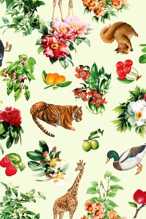 时尚流行印花华亿平台图片