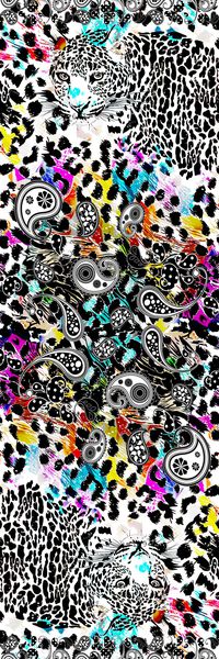 佩斯利印花华亿平台图片