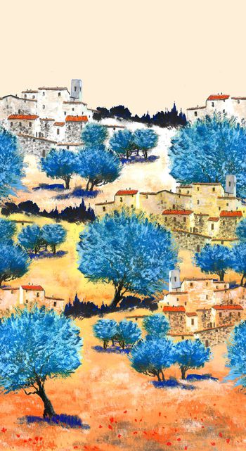 391971-定位油画风景