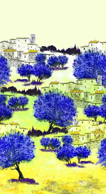 391975-定位油画风景