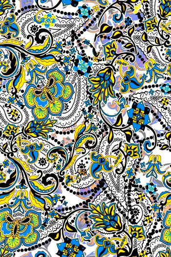 391994-民族佩斯利欧式花纹组合