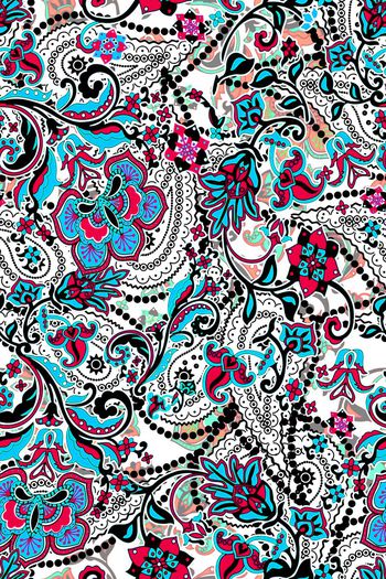 391997-民族佩斯利欧式花纹组合