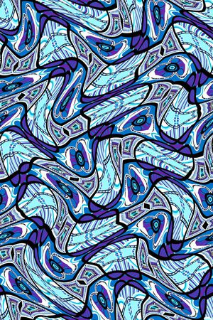 抽象印花华亿平台图片