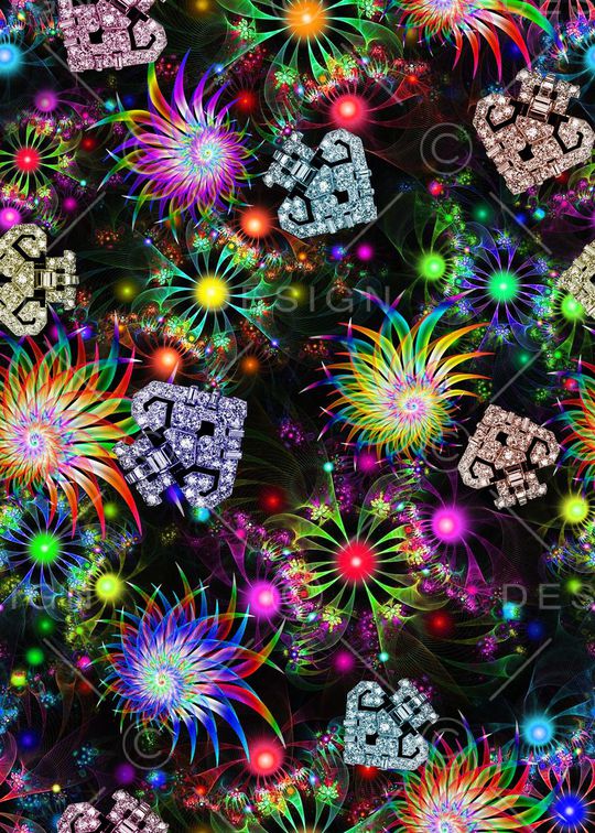 珠宝印花华亿平台图片