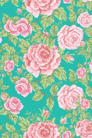 中国风印花华亿平台图片