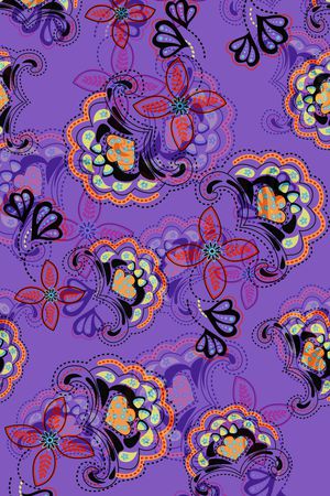 名族风印花华亿平台图片