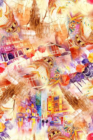 插画印花华亿平台图片