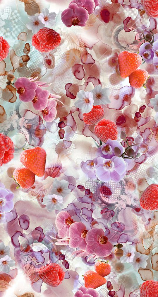 草莓印花华亿平台图片