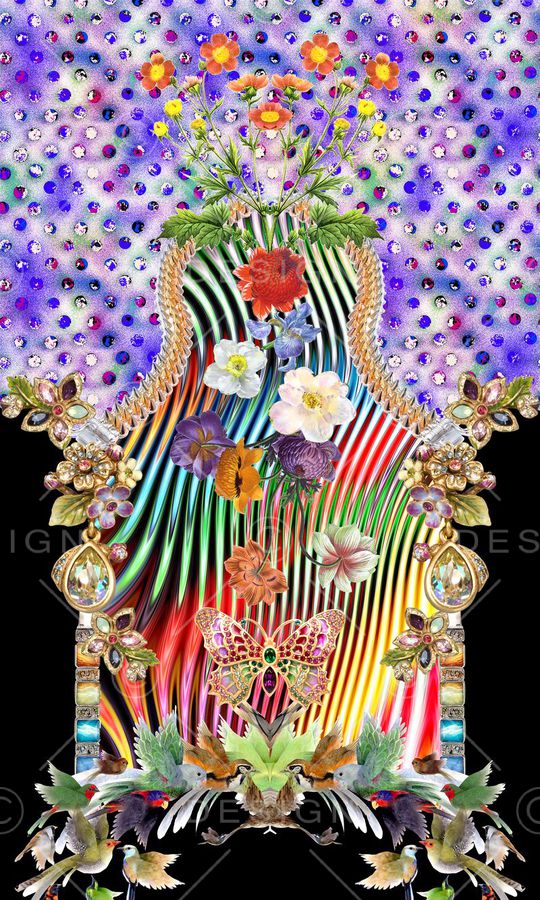 时尚印花华亿平台图片