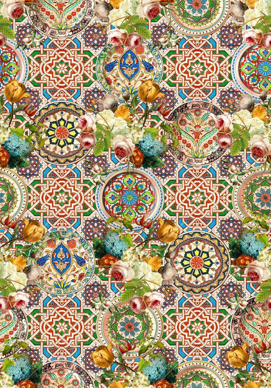 民族风印花华亿平台图片