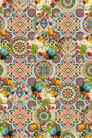 民族风印花华亿平台图片