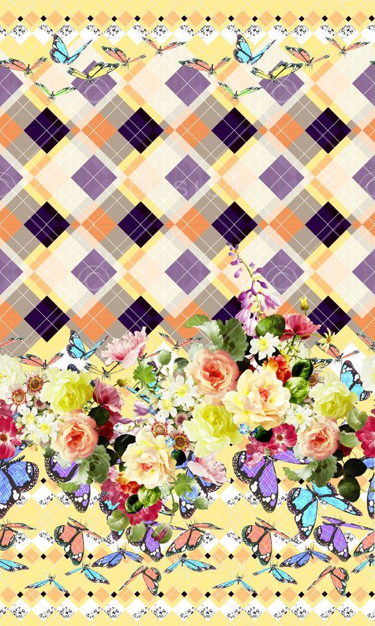 少女风印花华亿平台图片