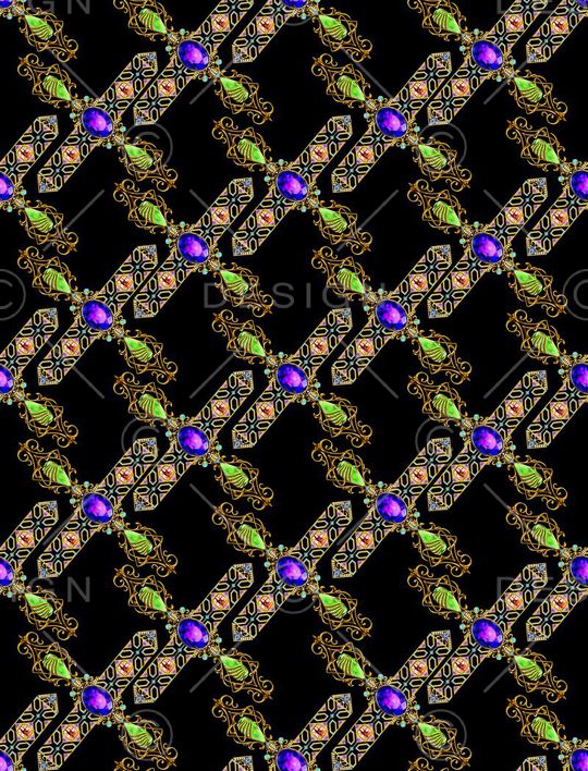 欧式印花华亿平台图片