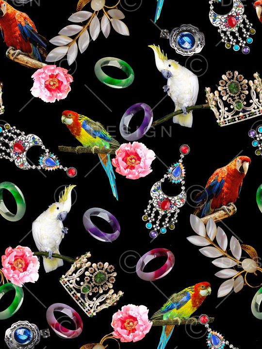 奢华印花华亿平台图片