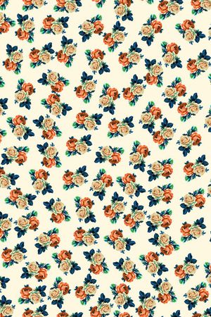 复古印花华亿平台图片