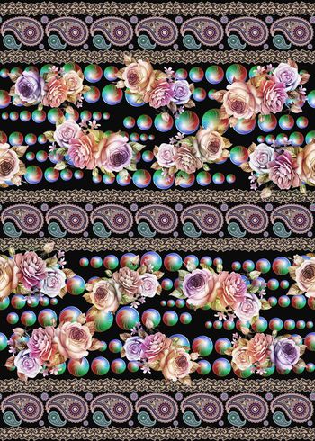 392536-佩利斯涡旋纹排珠花卉