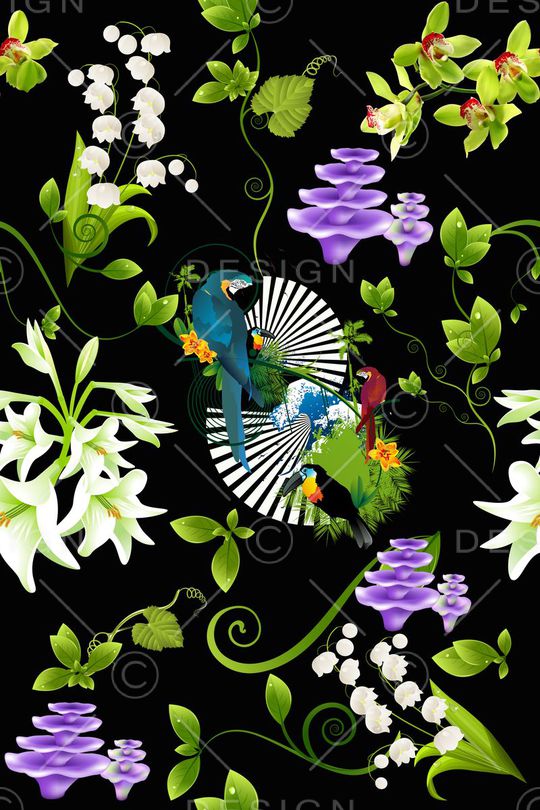 花贲印花华亿平台图片