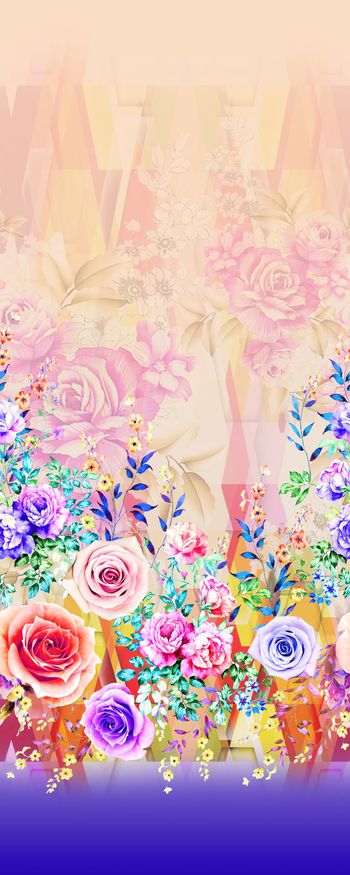 392605-多彩手绘色彩几何定位