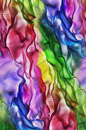 抽象  创新  原创印花华亿平台图片