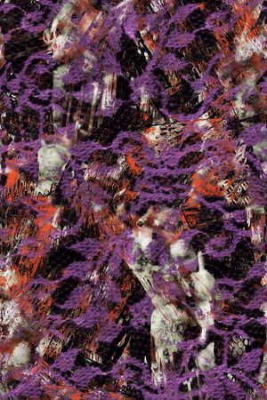 颓废印花华亿平台图片