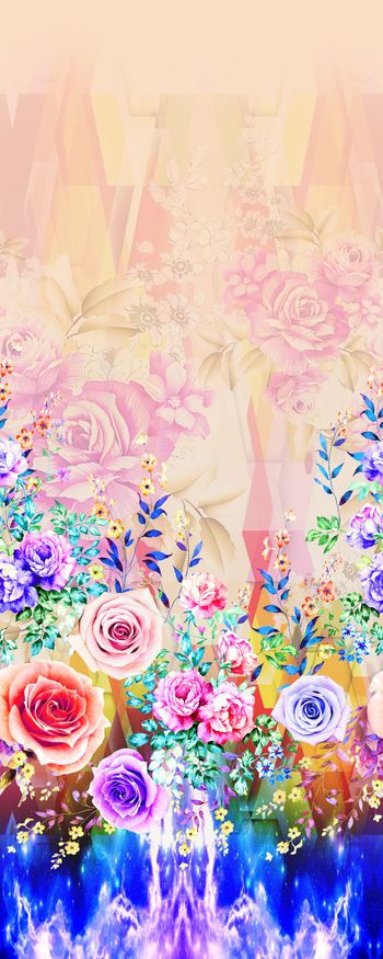 392660-多彩手绘色彩几何定位