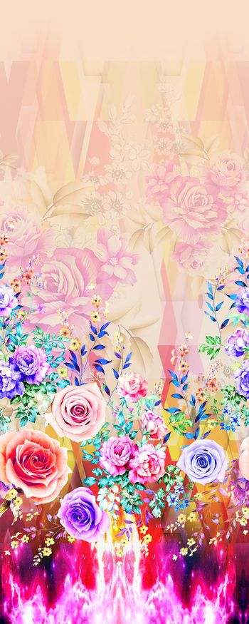 392661-多彩手绘色彩几何定位