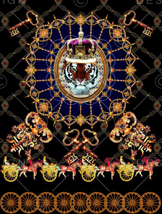 欧美大牌印花华亿平台图片