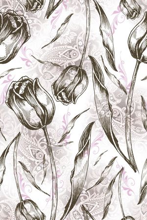 手绘印花华亿平台图片