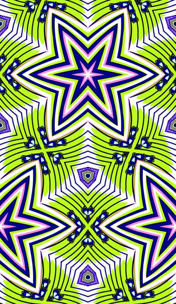 392734-海洋主题抽象海星几何条纹组合